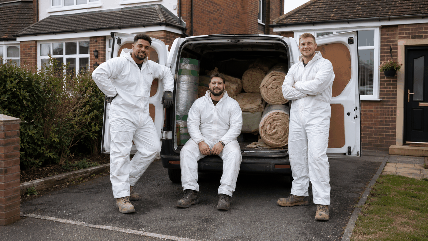 The Andover Insulation Company team at work